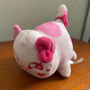 Exclusive mini MeeMeow pink cat and fries cat with MeeMeow Tote